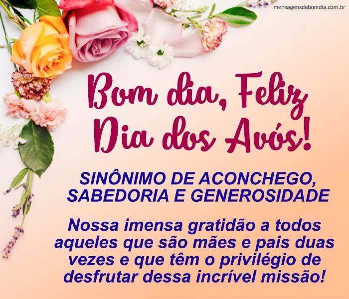 Mensagem Dia dos Avós – Imagem Frases e Feliz Dia 26 de Julho