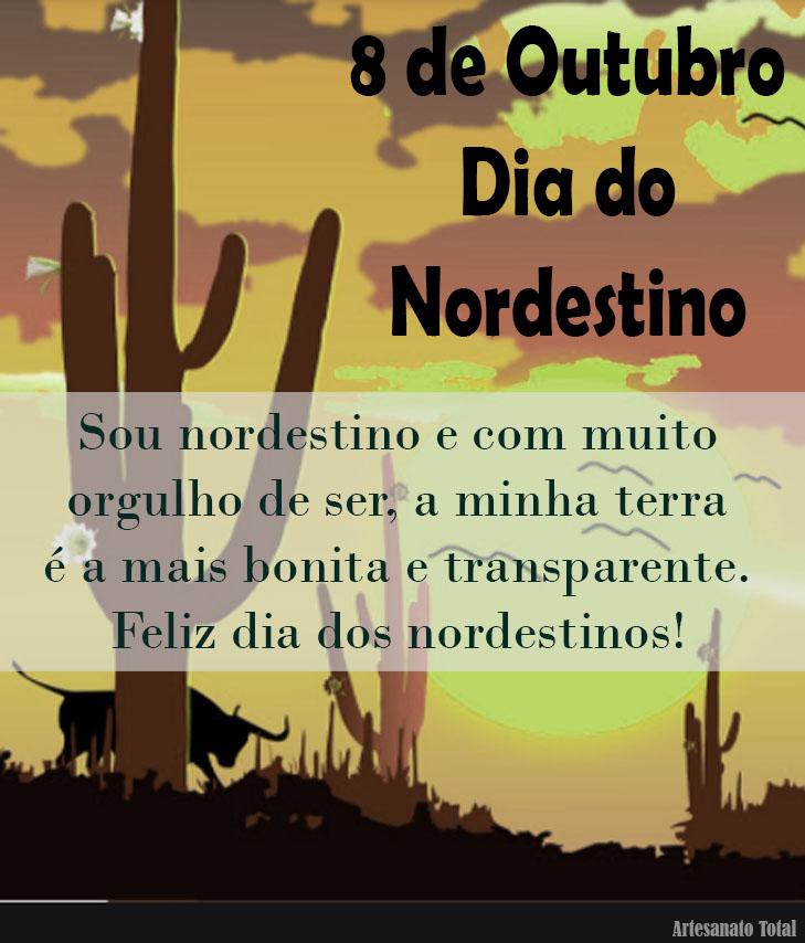 Mensagem Dia Do Nordestino Frases E Feliz Dia 8 De Outubro 