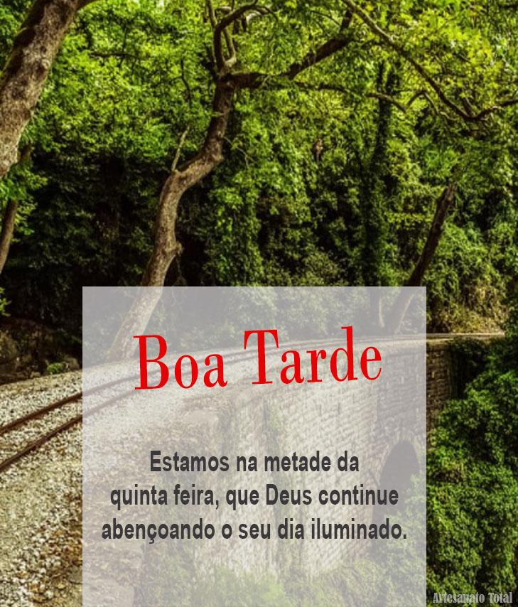 Boa Tarde Quinta Feira – Mensagens e Frases bonitas