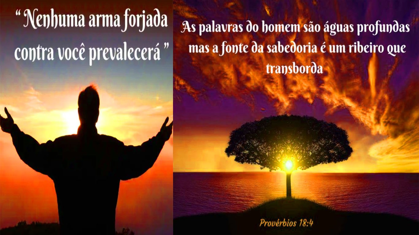 Frases bíblicas e mensagens de Deus para enviar