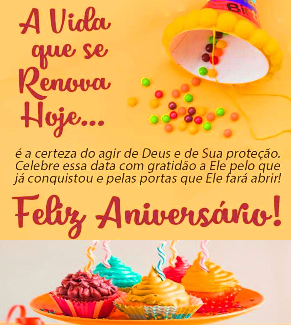 Mensagem de aniversário e frases para homenagear e desejar um feliz dia