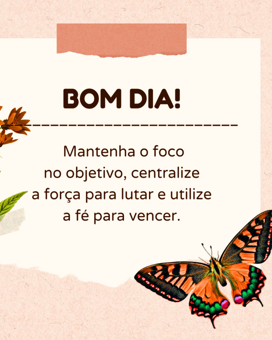 Frases motivacional de bom dia