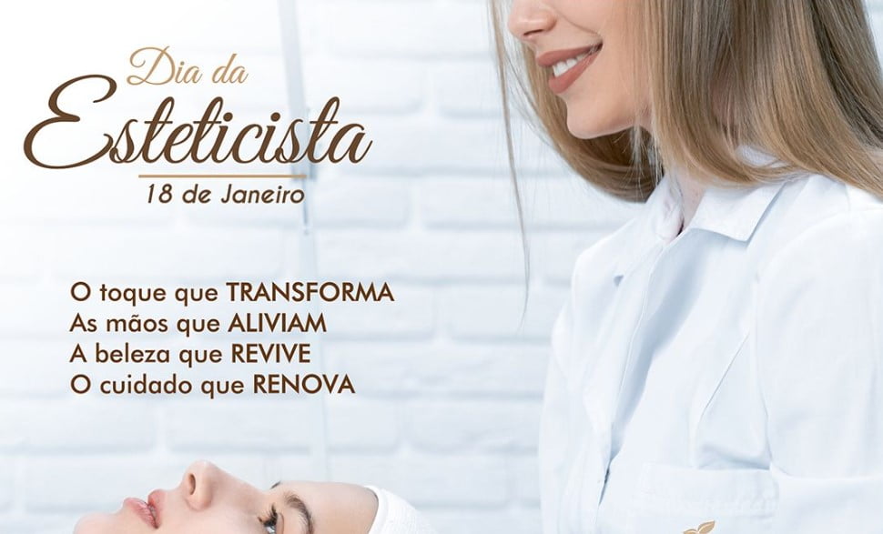 Dia do esteticista mensagem e frases de feliz dia 18 janeiro