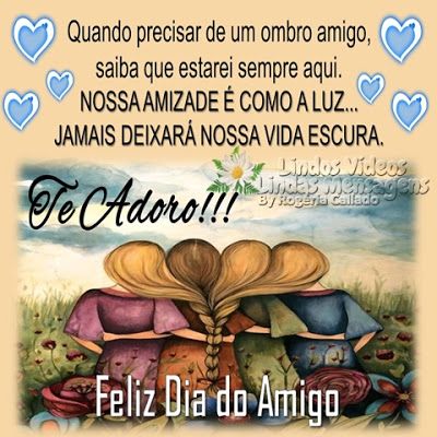 Mensagem dia do amigo com frases especiais para para whatsapp